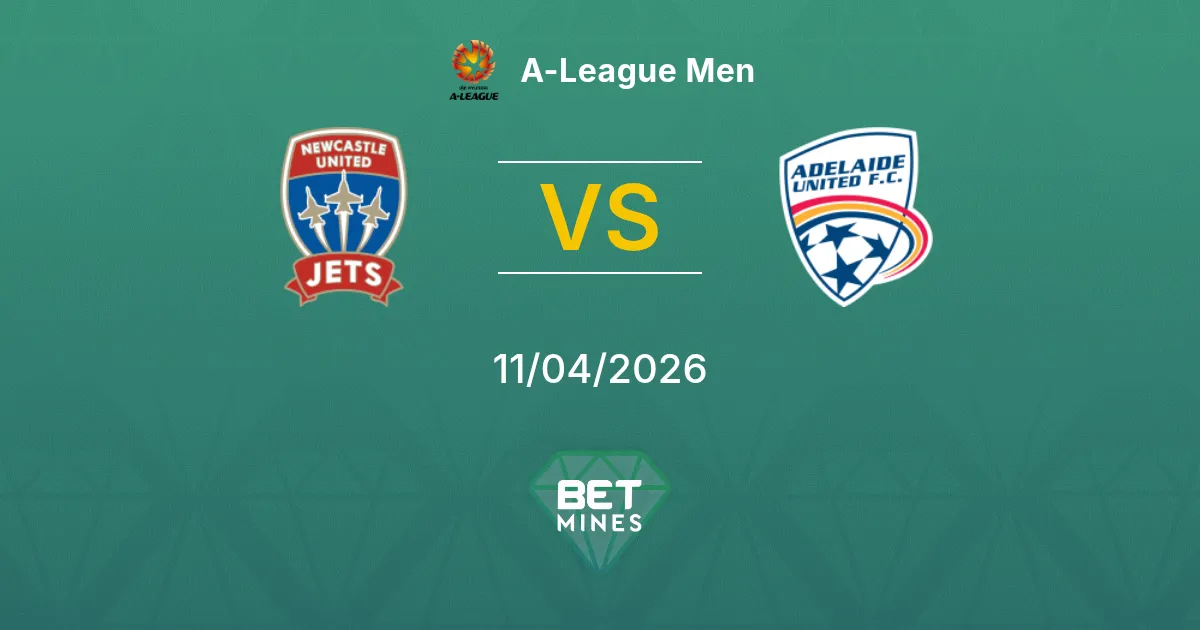 Newcastle Jets vs Adelaide United Pronóstico: Previa y Análisis del Partido | A-League Men 11-04-2026