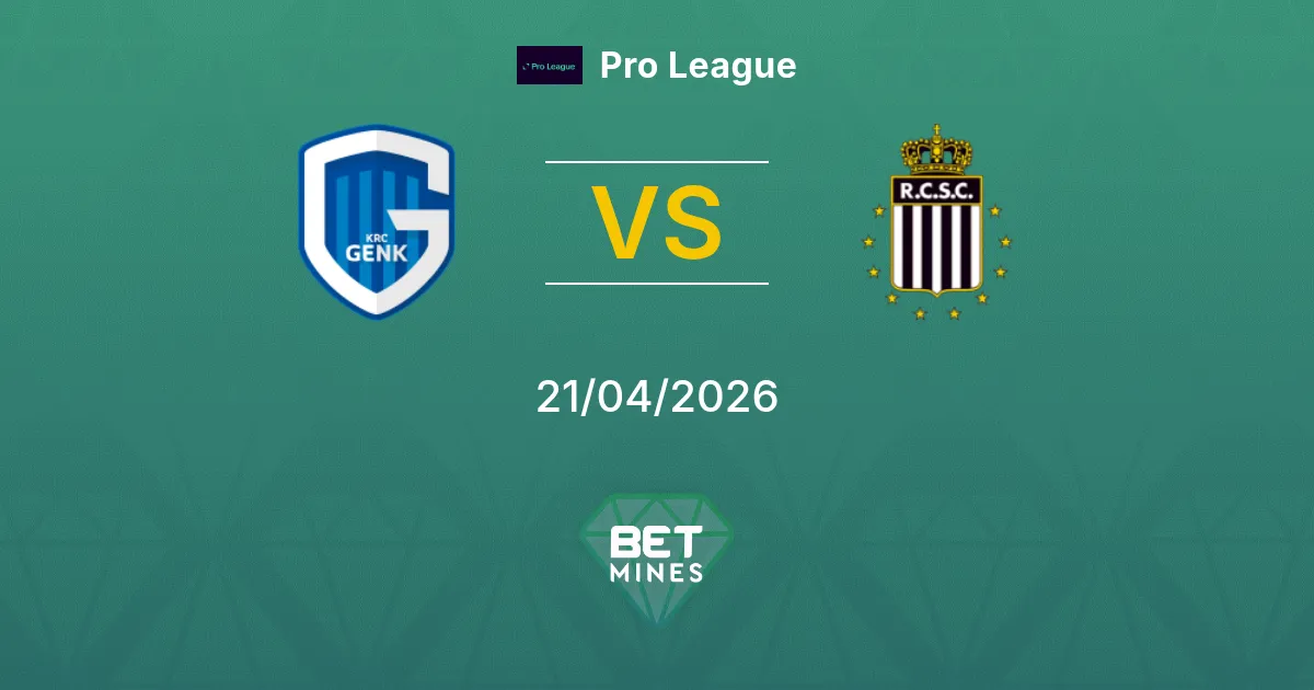 Genk vs Sporting Charleroi