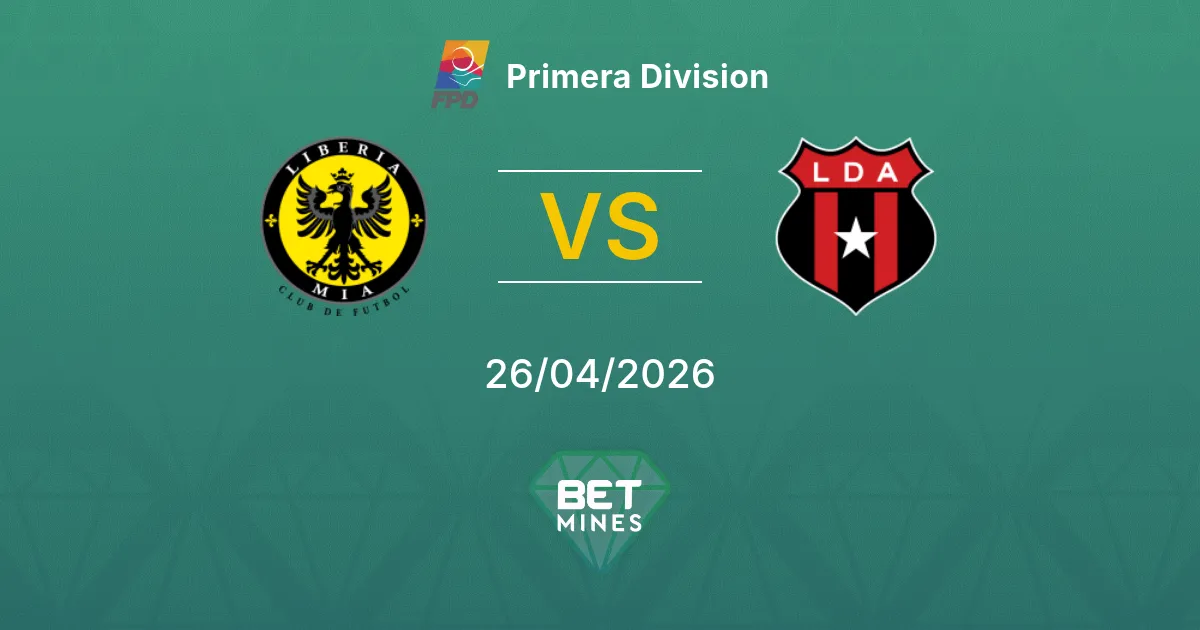 Municipal Liberia vs Alajuelense Pronostico: Anteprima e Analisi della Partita | Primera Division 26-04-2026