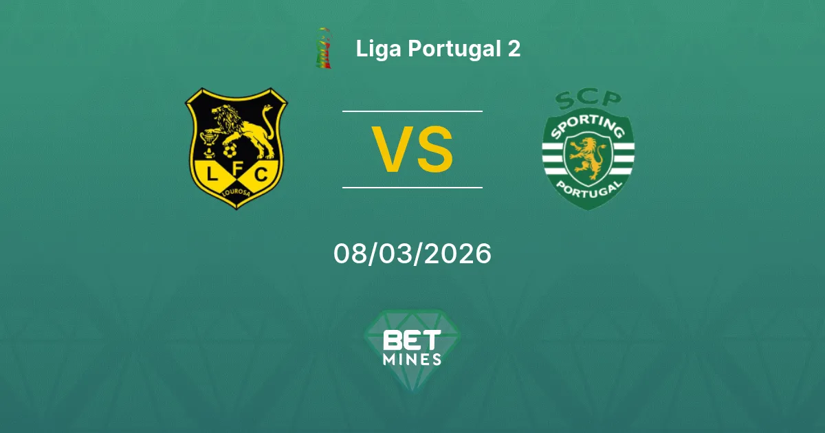 Lusitania FC Lourosa vs Sporting CP II Prediction: Match Preview and Analysis | Liga Portugal 2 08-03-2026