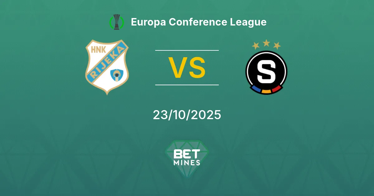 Rijeka vs Sparta Praga Pronostico: Anteprima e Analisi | Europa Conference League 23-10-2025