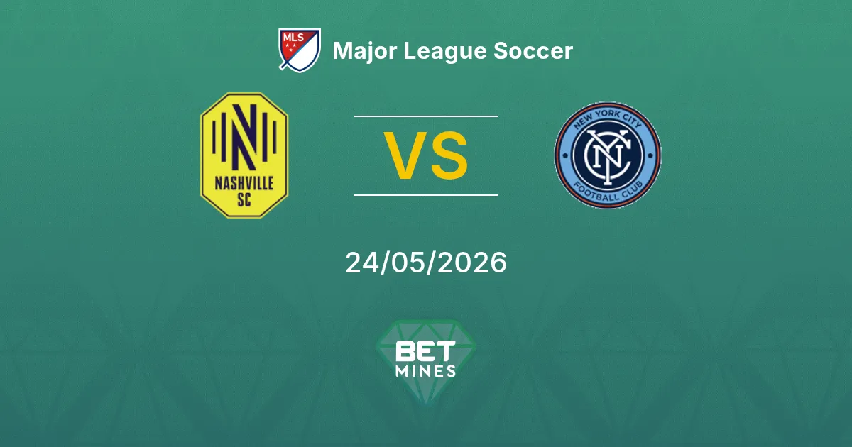 Nashville SC x New York City Palpite: Prévia e Análise da Partida | Major League Soccer 24-05-2026