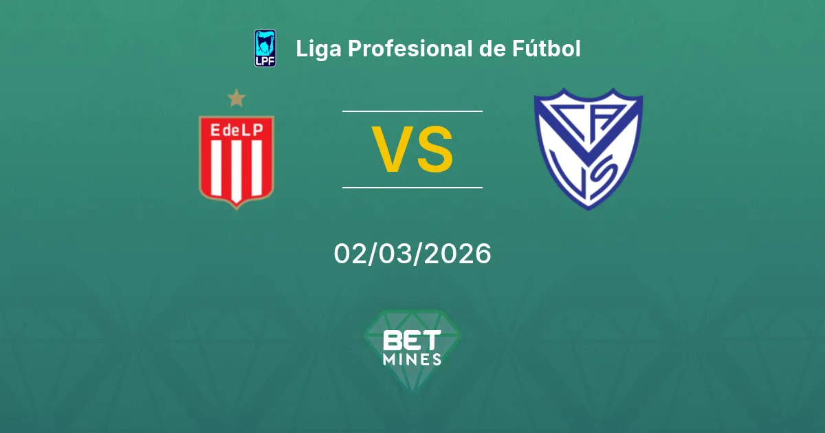 Estudiantes vs Vélez Sarsfield