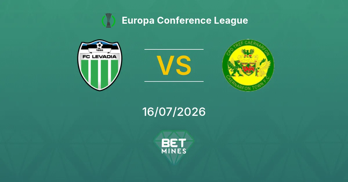 Levadia vs Caernarfon Town Pronostico: Anteprima e Analisi della Partita | Europa Conference League 16-07-2026