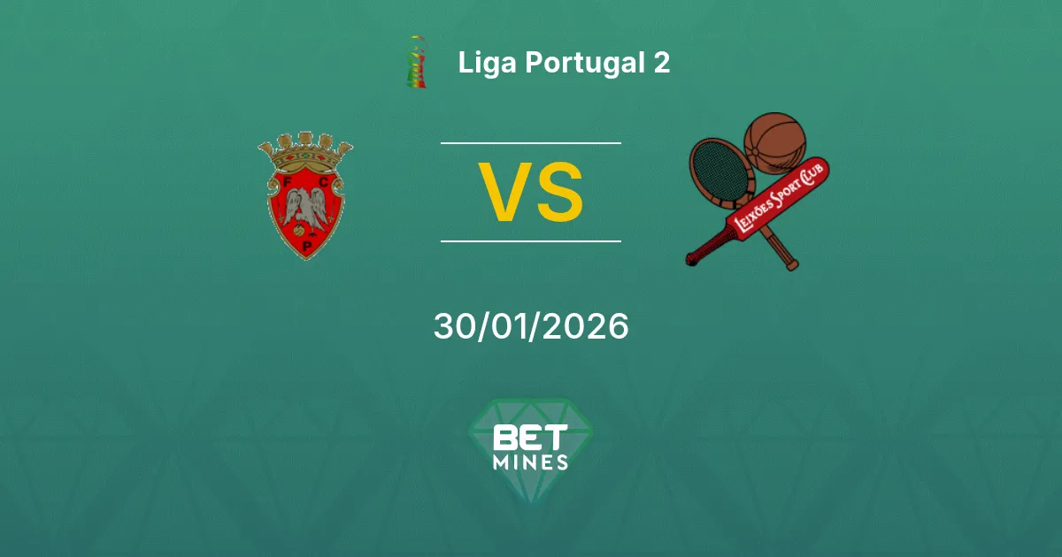 Penafiel vs Leixões Prediction: Match Preview and Analysis | Liga Portugal 2 30-01-2026