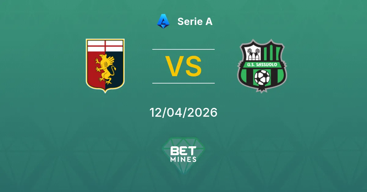 Genoa vs Sassuolo