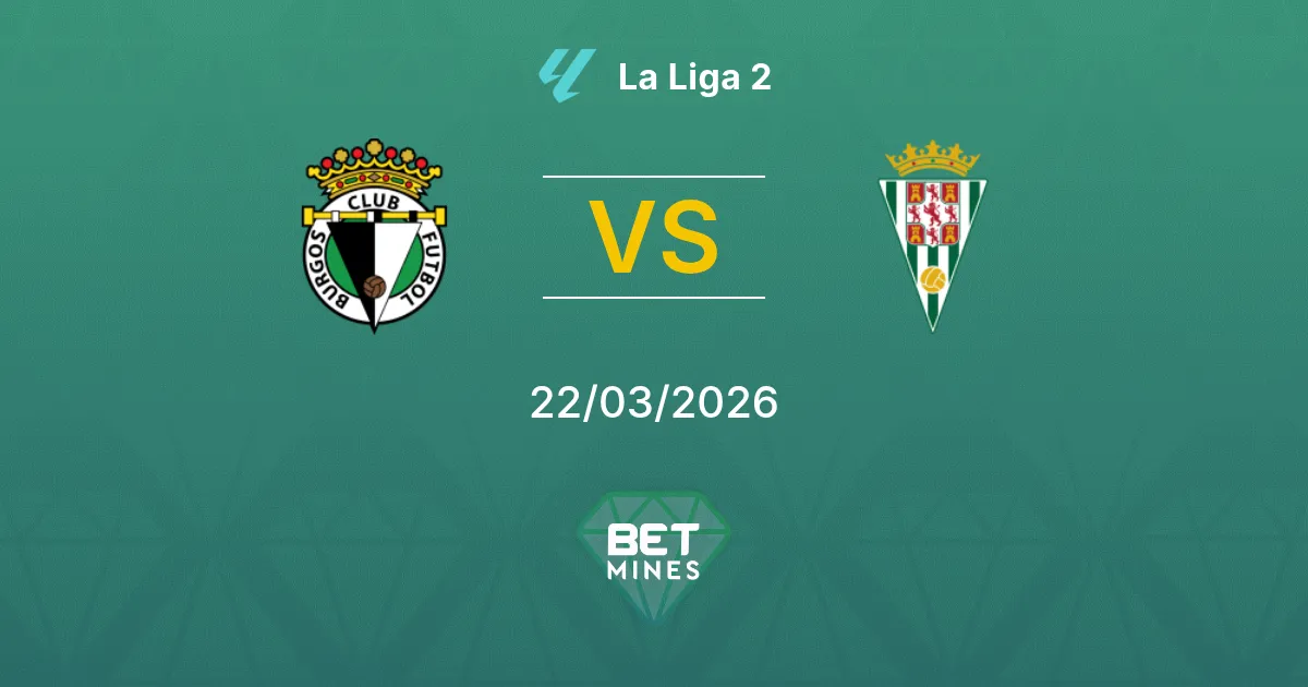 Burgos vs Córdoba Pronostico: Anteprima e Analisi della Partita | La Liga 2 22-03-2026