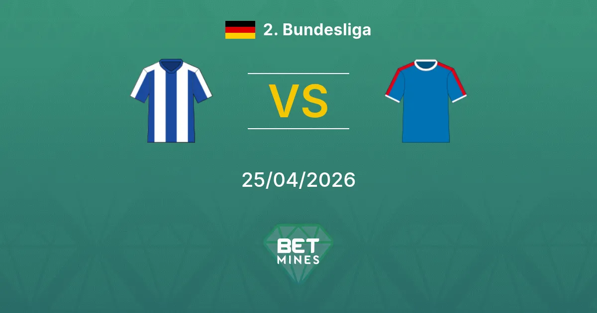 Hertha BSC vs Holstein Kiel Pronostico: Anteprima e Analisi della Partita | 2. Bundesliga 25-04-2026