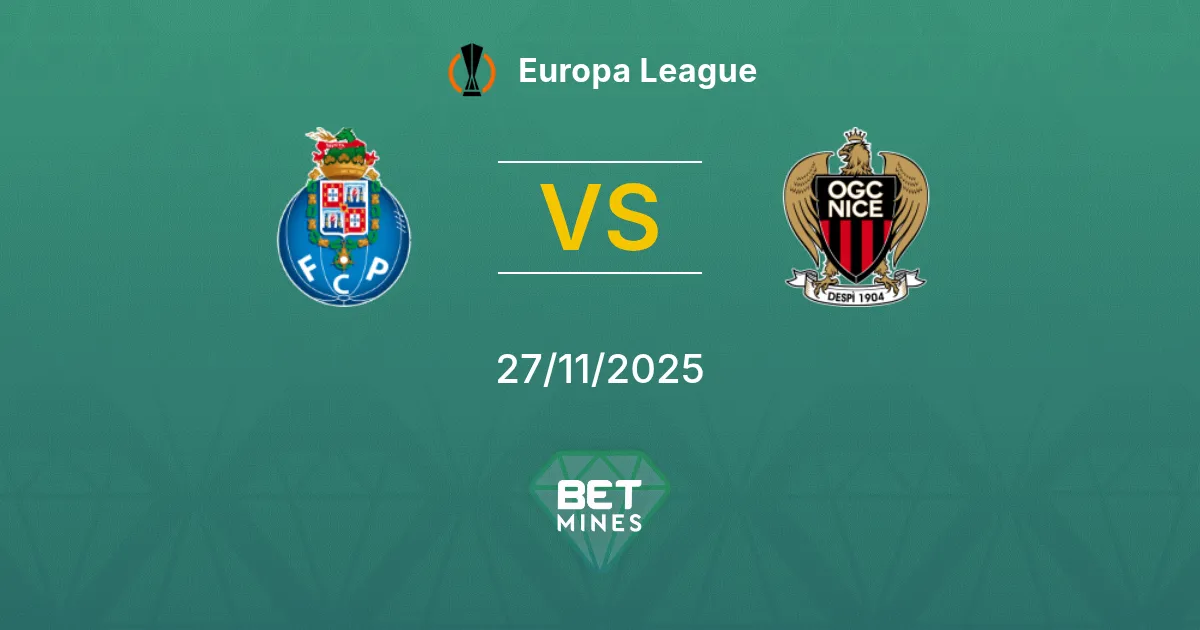 Porto vs Nice Prediction: Match Preview and Analysis | Europa League 27-11-2025