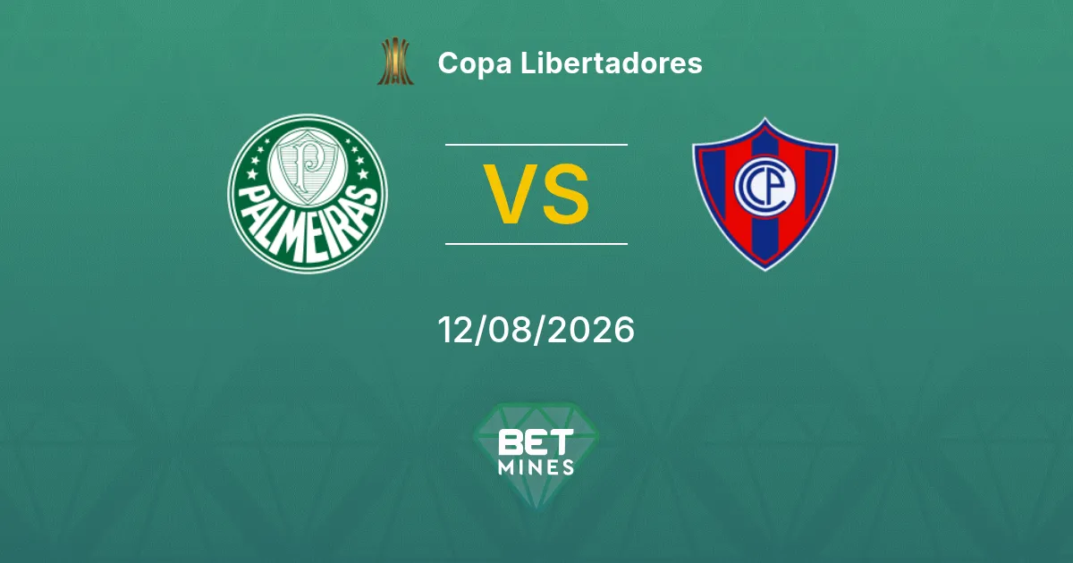 Palpite Palmeiras x Cerro Porteño: Prévia e Análise da Partida | Copa Libertadores 12-08-2026