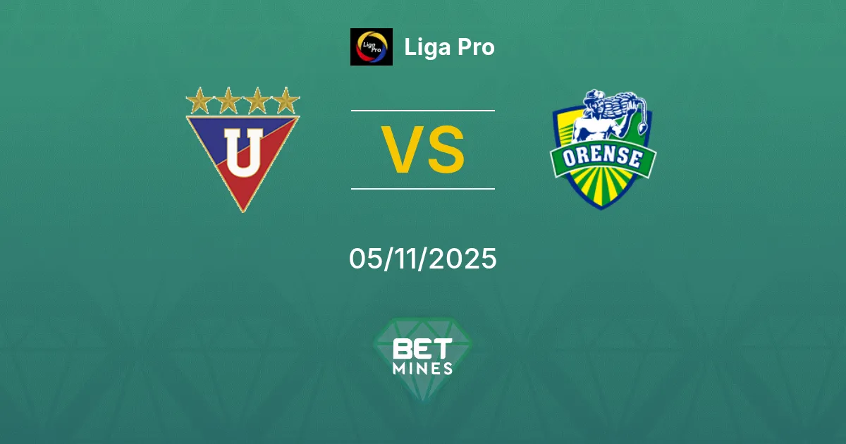 LDU Quito vs Orense Prediction: Match Preview and Analysis | Liga Pro 05-11-2025