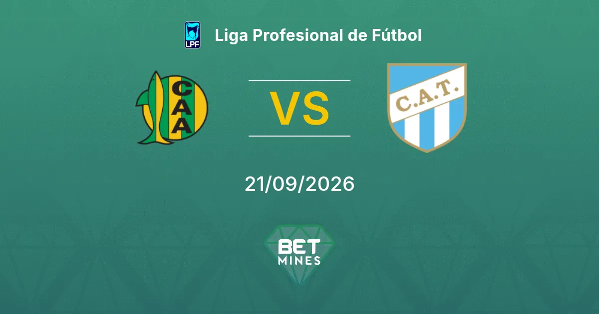 Aldosivi vs Atlético Tucumán Prediction: Match Preview and Analysis | Liga Profesional de Fútbol 21-09-2026