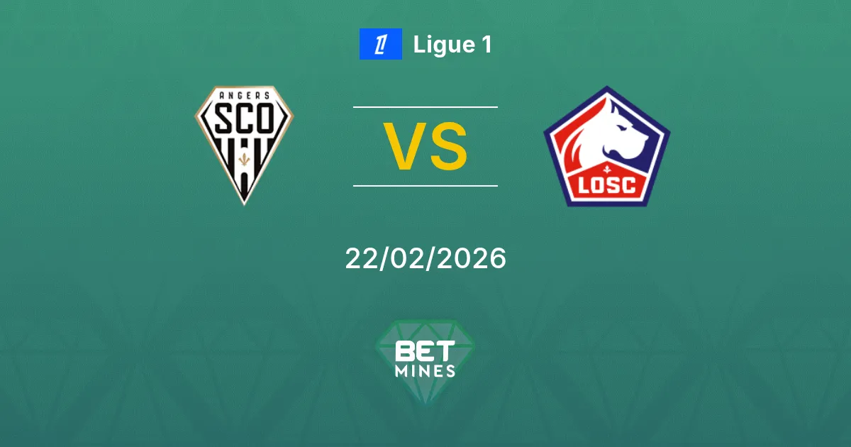 Angers SCO vs LOSC Lille Pronostic : Aperçu et Analyse du Match | Ligue 1 22-02-2026