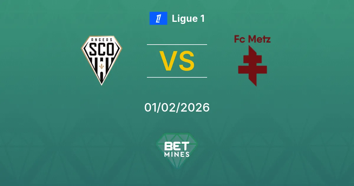 Angers SCO vs Metz Prediction: Match Preview and Analysis | Ligue 1 01-02-2026