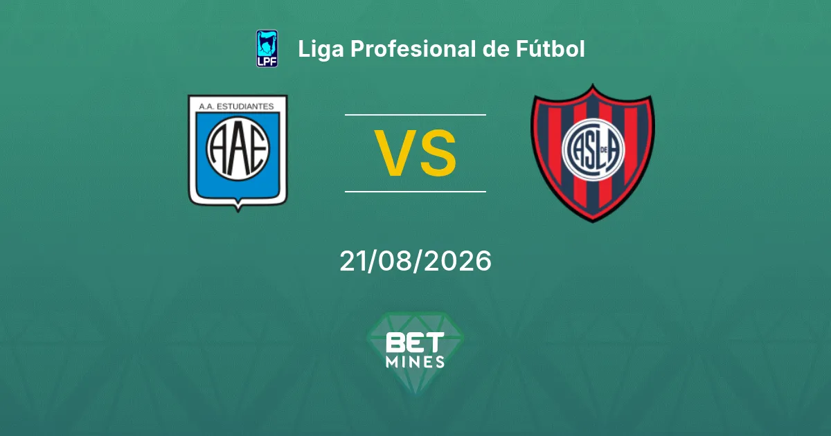 Pronostic Estudiantes de Río Cuarto vs San Lorenzo : Aperçu et Analyse du Match | Liga Profesional de Fútbol 21-08-2026