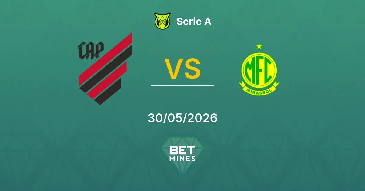 Athletico PR vs Mirassol Pronostico: Anteprima e Analisi della Partita | Serie A 30-05-2026