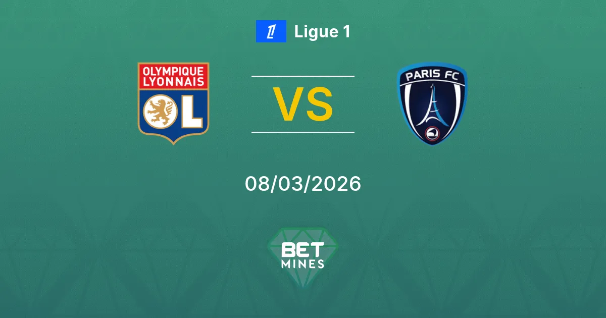 Olympique Lyonnais vs Paris Prediction: Match Preview and Analysis | Ligue 1 08-03-2026