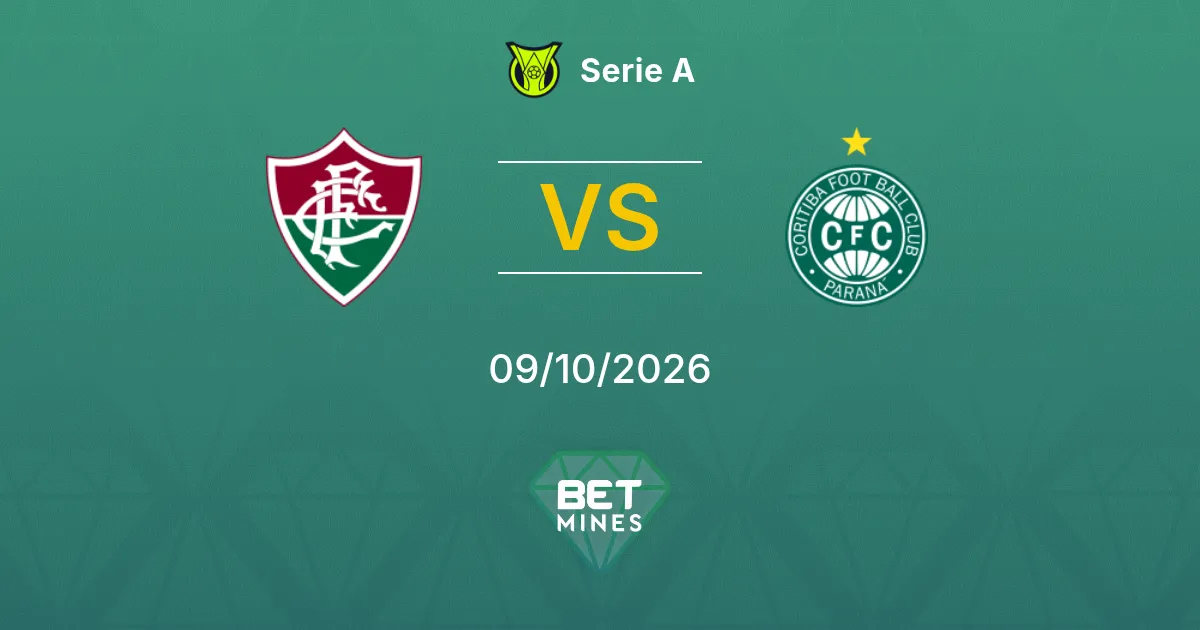 Fluminense x Coritiba Palpite: prévia e análise da partida | Série A 09-10-2026