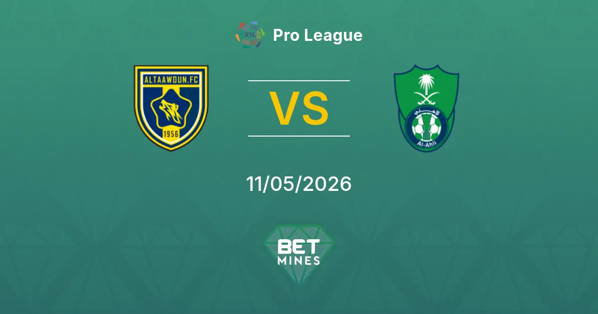 Al Taawoun vs Al Ahli Pronostico: Analisi e Anteprima della Partita | Pro League 11-05-2026