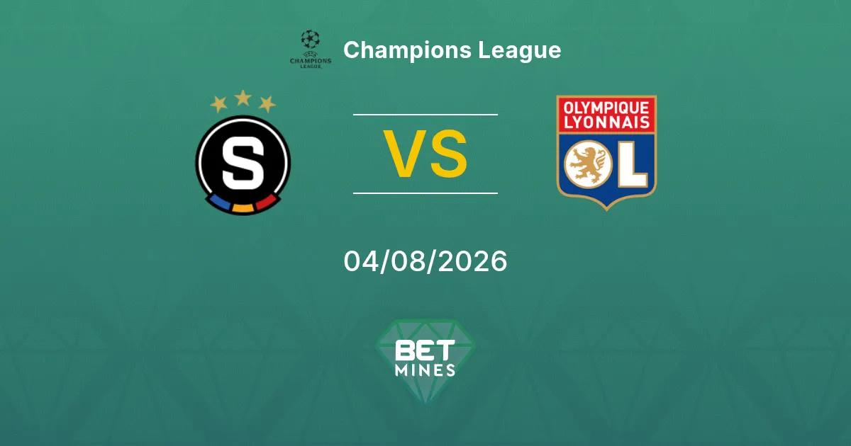 Sparta Praga vs Olympique de Lyon Pronóstico: Previa y Análisis del Partido | Champions League 04-08-2026