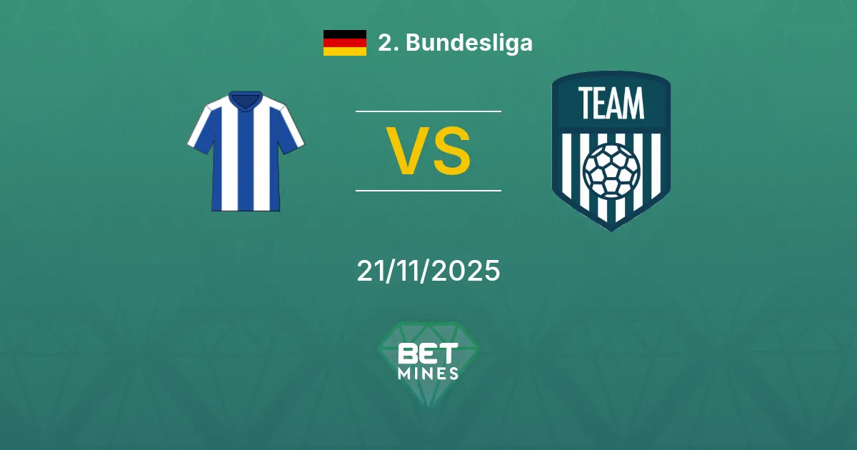 Hertha BSC vs Eintracht Braunschweig Pronostico: Anteprima e Analisi della Partita | 2. Bundesliga 21-11-2025