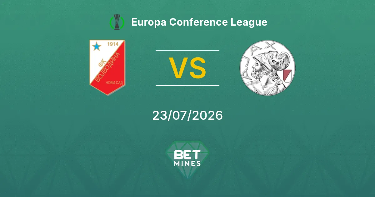 Vojvodina vs Ajax Prediction: Match Preview and Analysis | Europa Conference League 23-07-2026