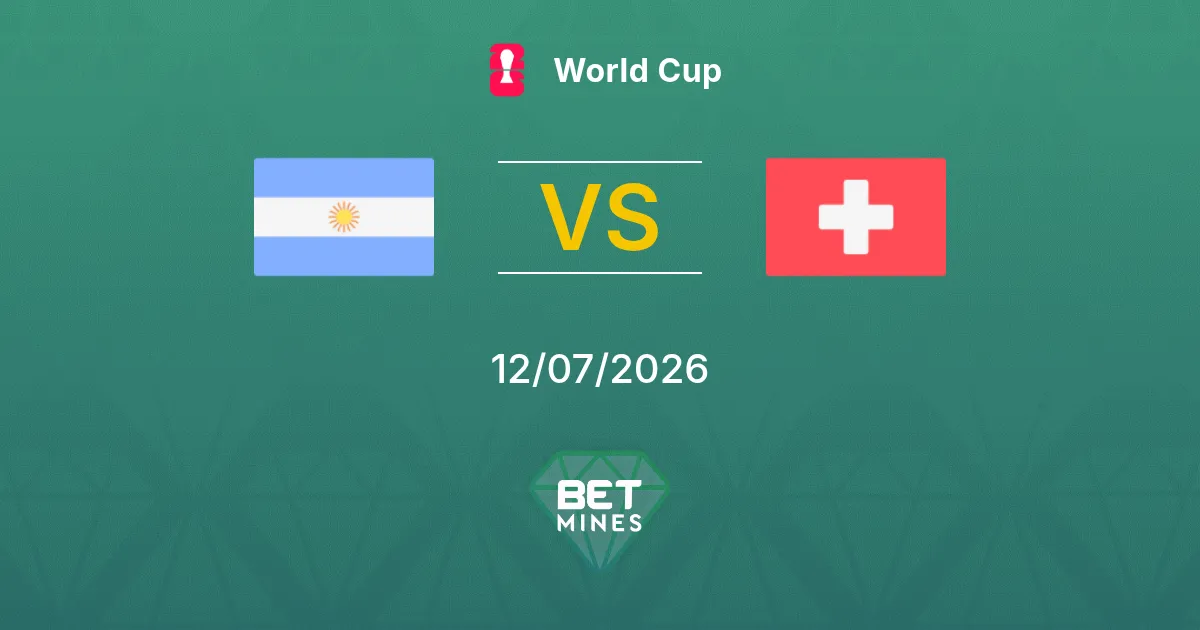 Argentina vs Suiza Pronóstico: Previa y Análisis del Partido | Mundial 12-07-2026