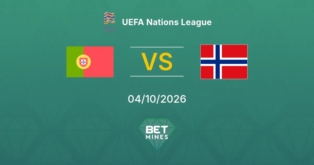 Portugal x Noruega Palpite: prévia e análise da partida | UEFA Nations League 04-10-2026