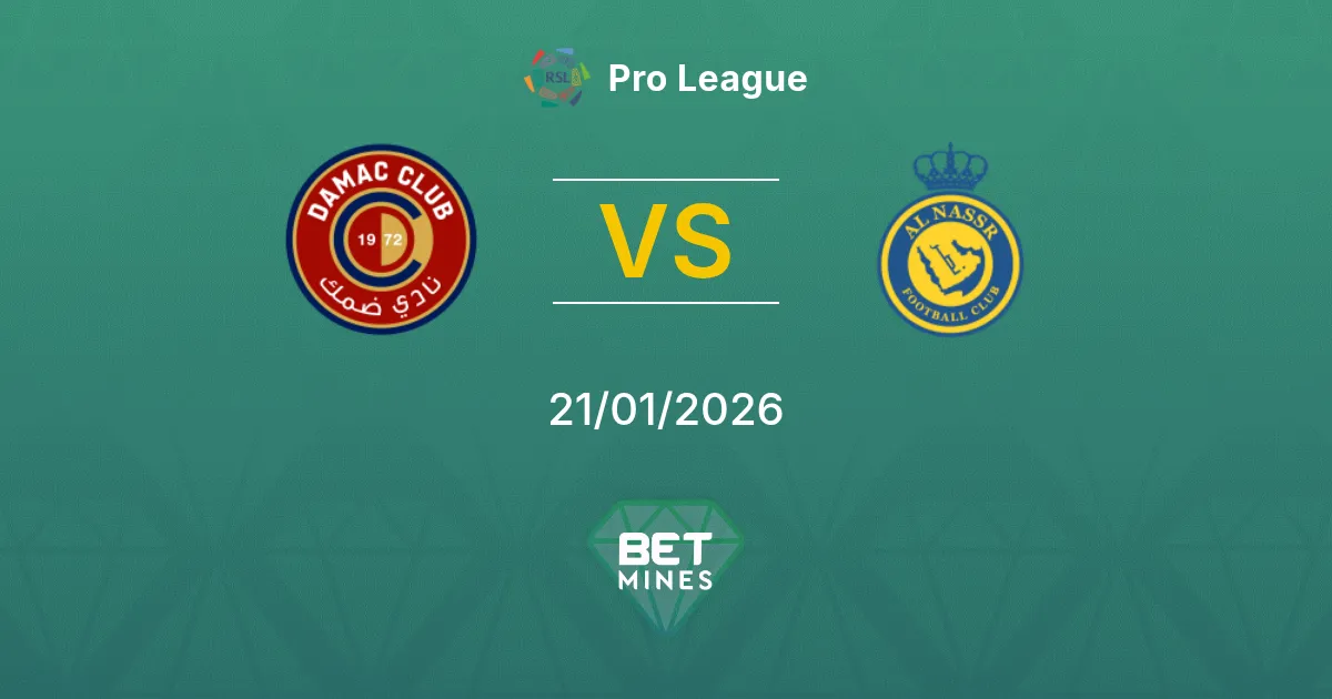 Damac FC vs Al Nassr Prediction: Match Preview and Analysis | Pro League 21-01-2026