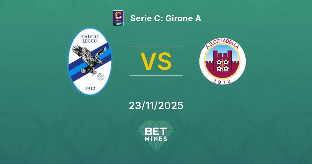Lecco vs Cittadella Prediction: Match Preview and Analysis | Serie C: Girone A 23-11-2025