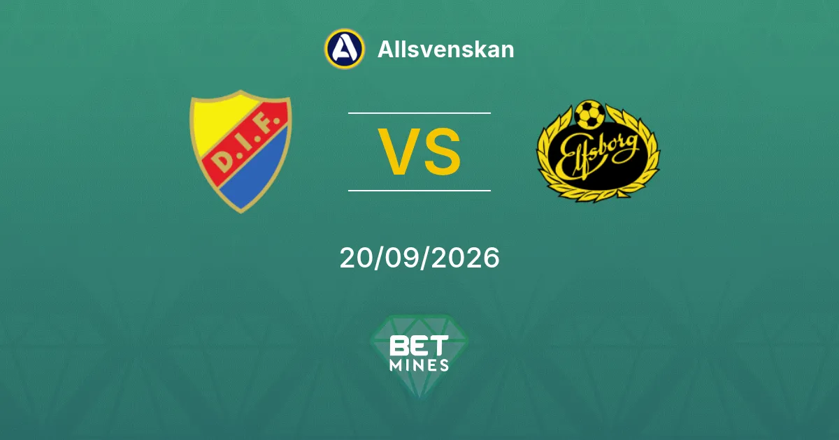 Pronostico Djurgården vs Elfsborg: Anteprima e Analisi della Partita | Allsvenskan 20-09-2026