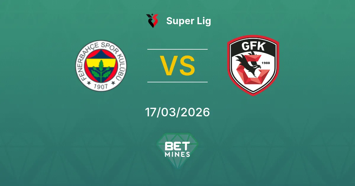 Fenerbahçe vs Gaziantep F.K.