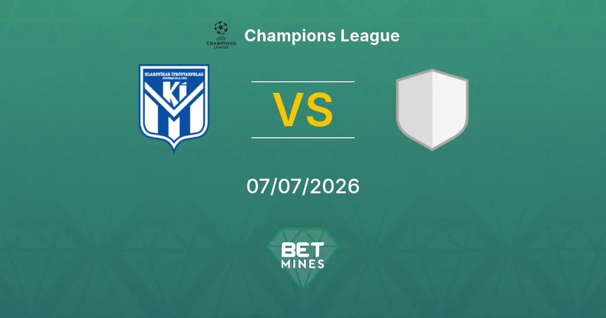 KÍ vs Atert Bissen Pronóstico: Previa y Análisis del Partido | Champions League 07-07-2026