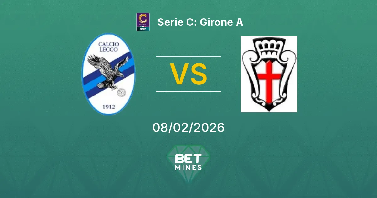 Lecco vs Pro Vercelli Prediction: Match Preview and Analysis | Serie C: Girone A 08-02-2026