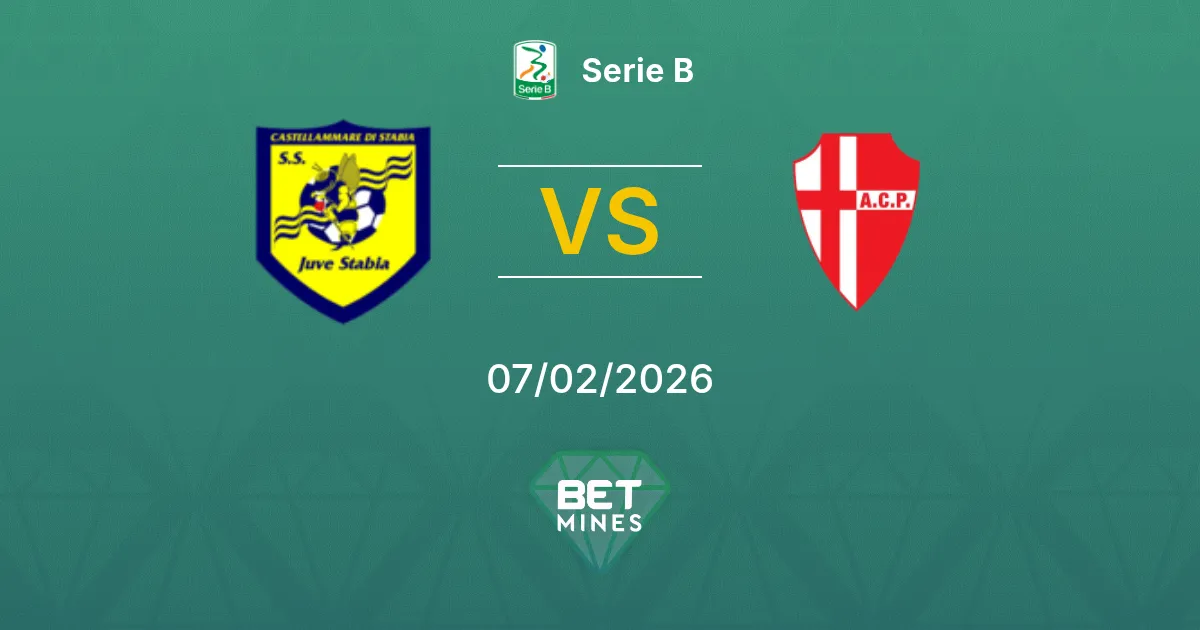 Juve Stabia vs Calcio Padova Prediction: Match Preview and Analysis | Serie B 07-02-2026