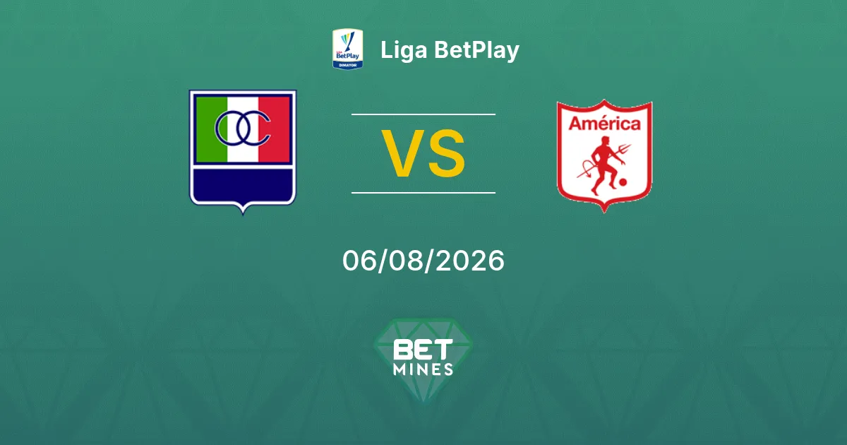 Pronostic Once Caldas vs América de Cali : Aperçu et Analyse du Match | Liga BetPlay 06-08-2026