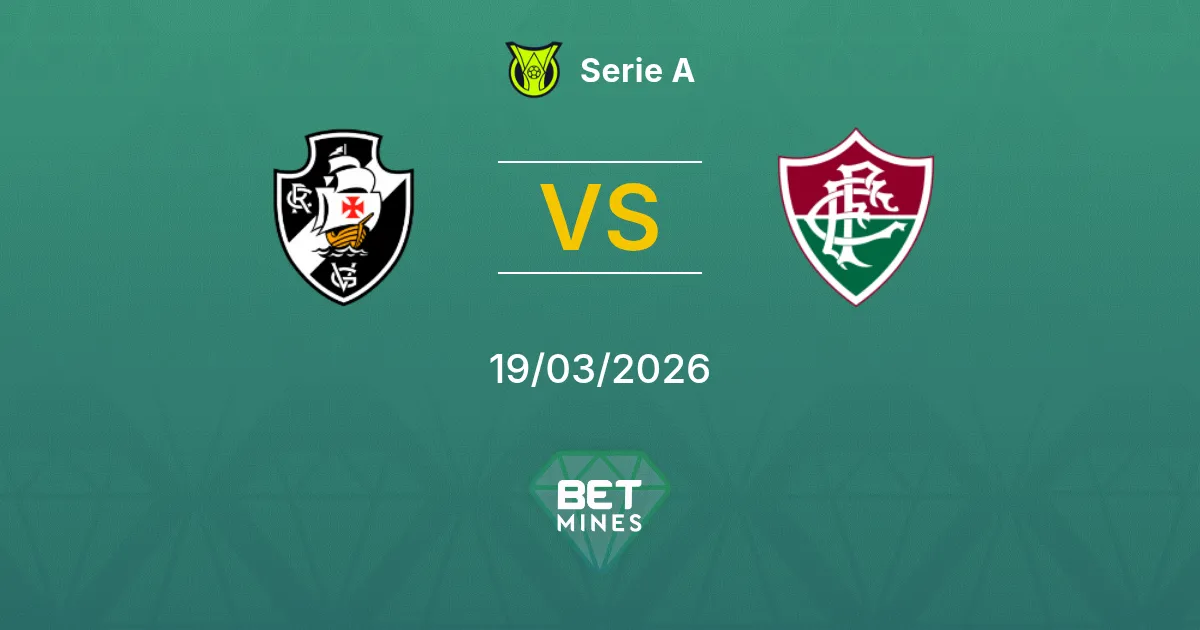 Vasco da Gama vs Fluminense Prediction: Match Preview and Analysis | Serie A 19-03-2026