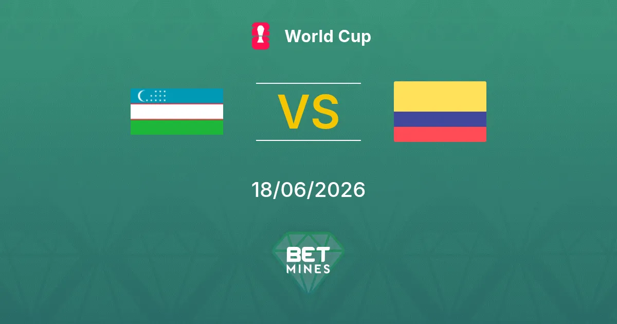 Uzbekistan vs Colombia Prediction: Match Preview and Analysis | World Cup 18-06-2026