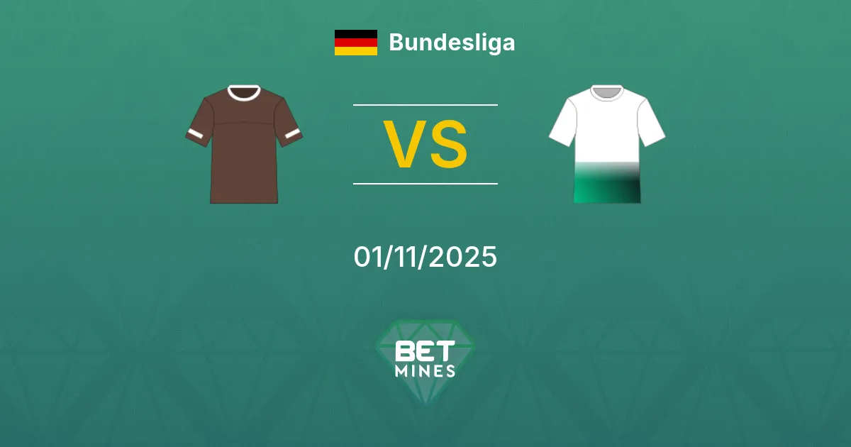 St. Pauli vs Borussia Mönchengladbach Prediction: Match Preview and Analysis | Bundesliga 01-11-2025