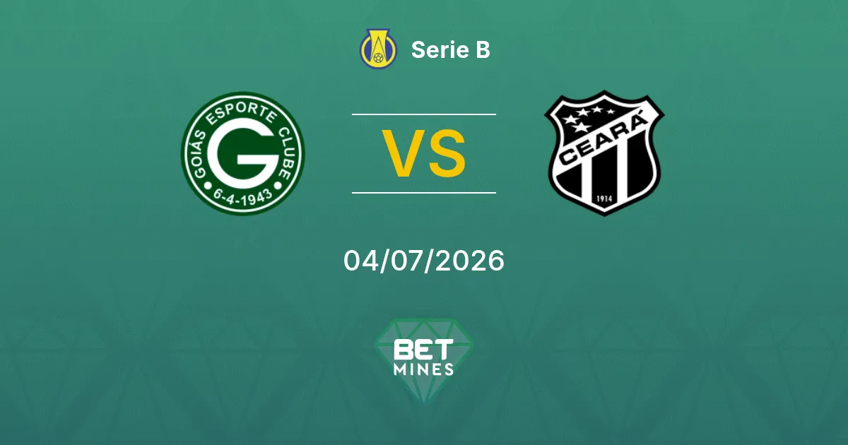 Goiás vs Ceará Pronostico: Anteprima e Analisi della Partita | Serie B 04-07-2026