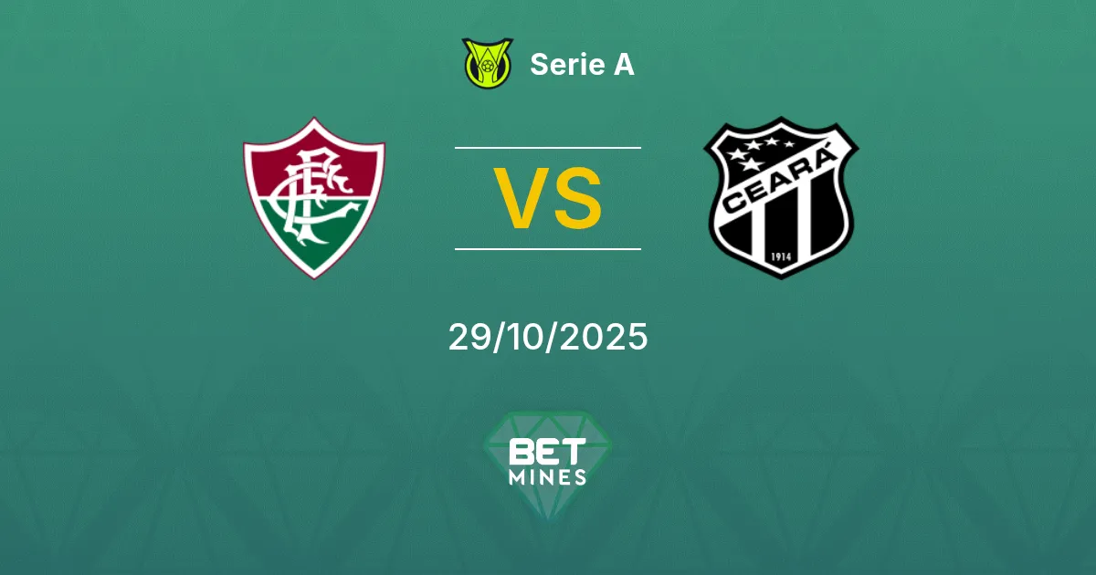 Fluminense vs Ceará Prediction: Match Preview and Analysis | Serie A 29-10-2025
