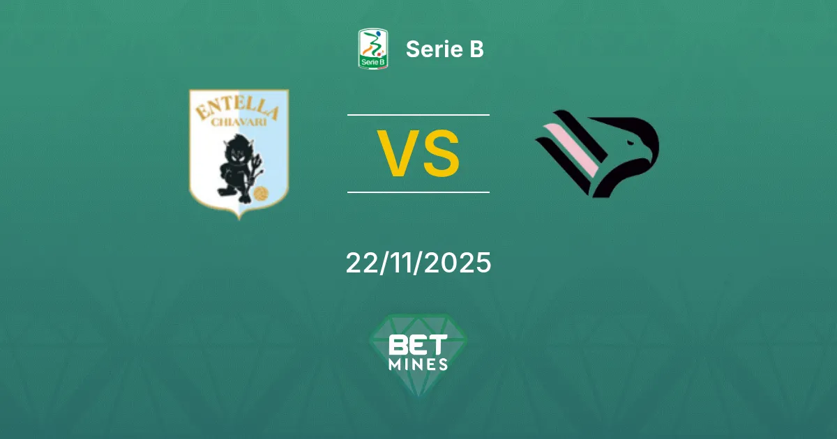 Virtus Entella vs Palermo Prediction: Match Preview and Analysis | Serie B 22-11-2025