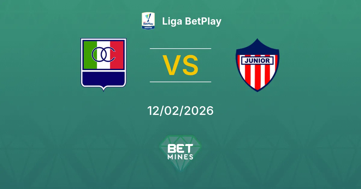 Once Caldas vs Junior FC Prediction: Match Preview and Analysis | Liga BetPlay 12-02-2026