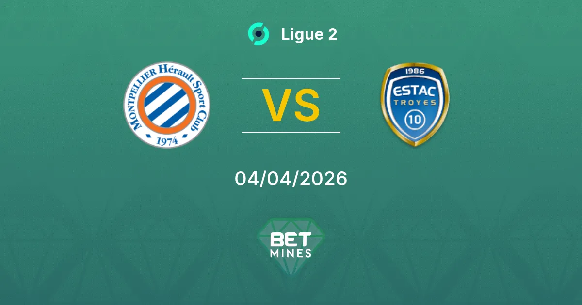 Montpellier vs Troyes Pronóstico: Previa y Análisis del Partido | Ligue 2 04-04-2026