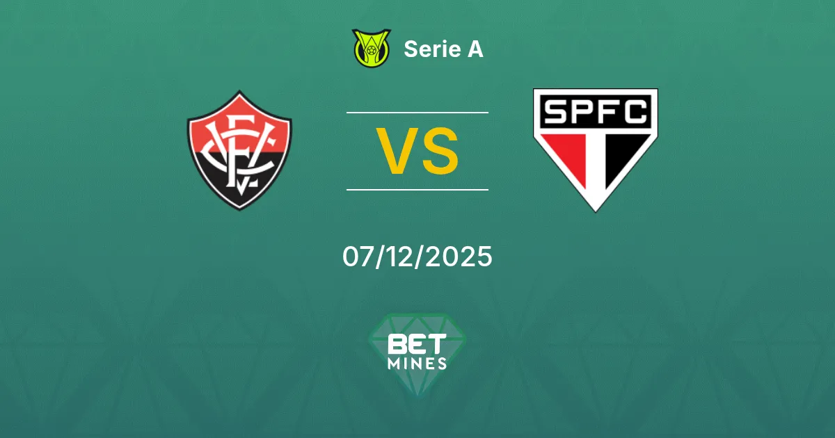 Vitória vs São Paulo Pronostico: Anteprima e Analisi della Partita | Serie A 07-12-2025