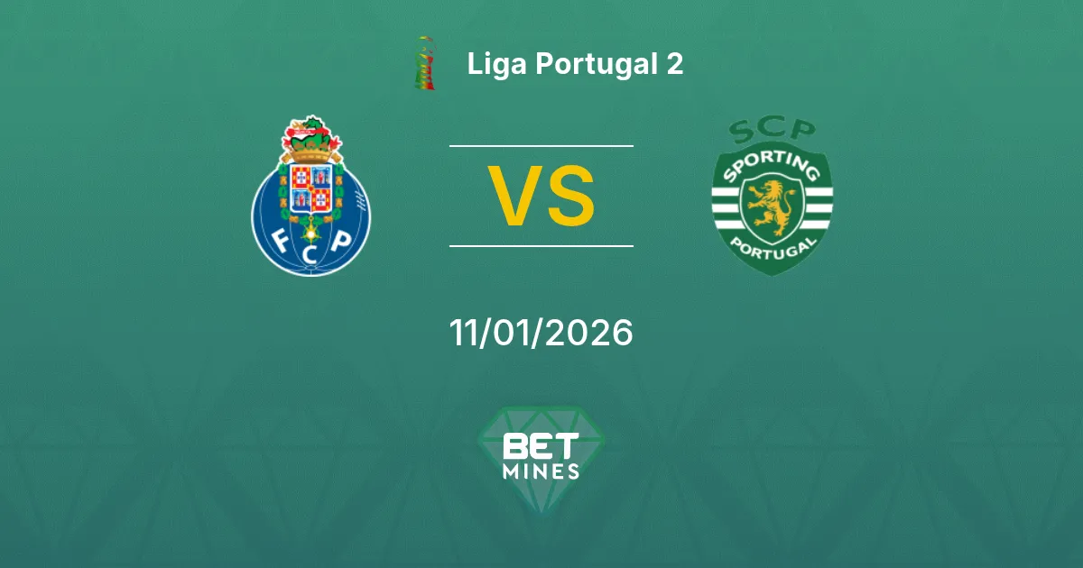 Porto II x Sporting CP II Palpite: Prévia e Análise da Partida | Liga Portugal 2 11-01-2026