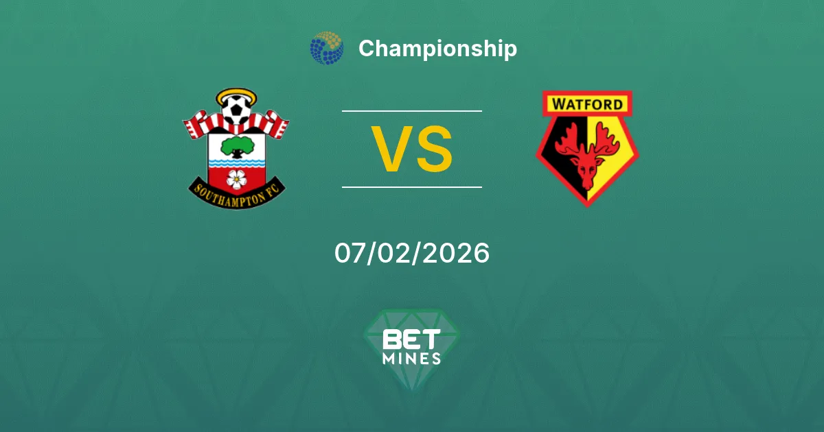 Southampton vs Watford Prediction: Match Preview and Analysis | Championship 07-02-2026