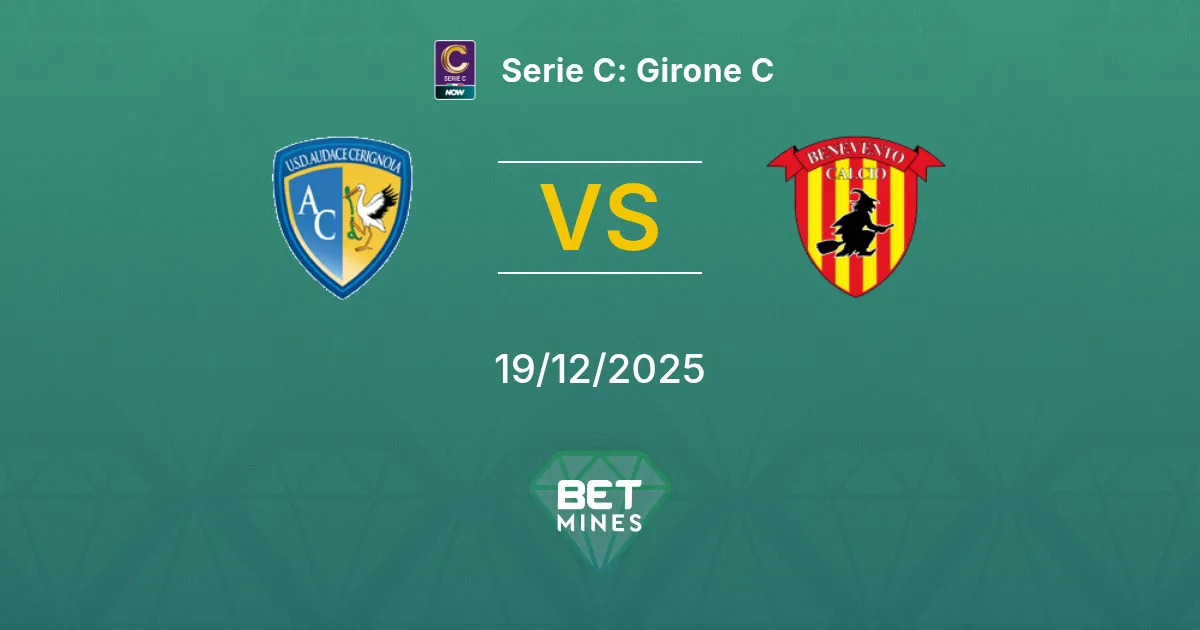 Audace Cerignola vs Benevento Pronostico: Anteprima e Analisi della Partita | Serie C: Girone C 19-12-2025