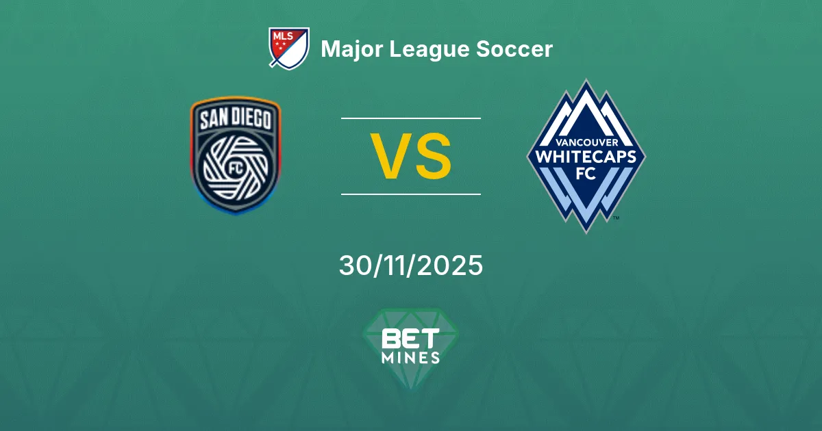 San Diego vs Vancouver Whitecaps Prediction: Match Preview and Analysis | Major League Soccer 30-11-2025
