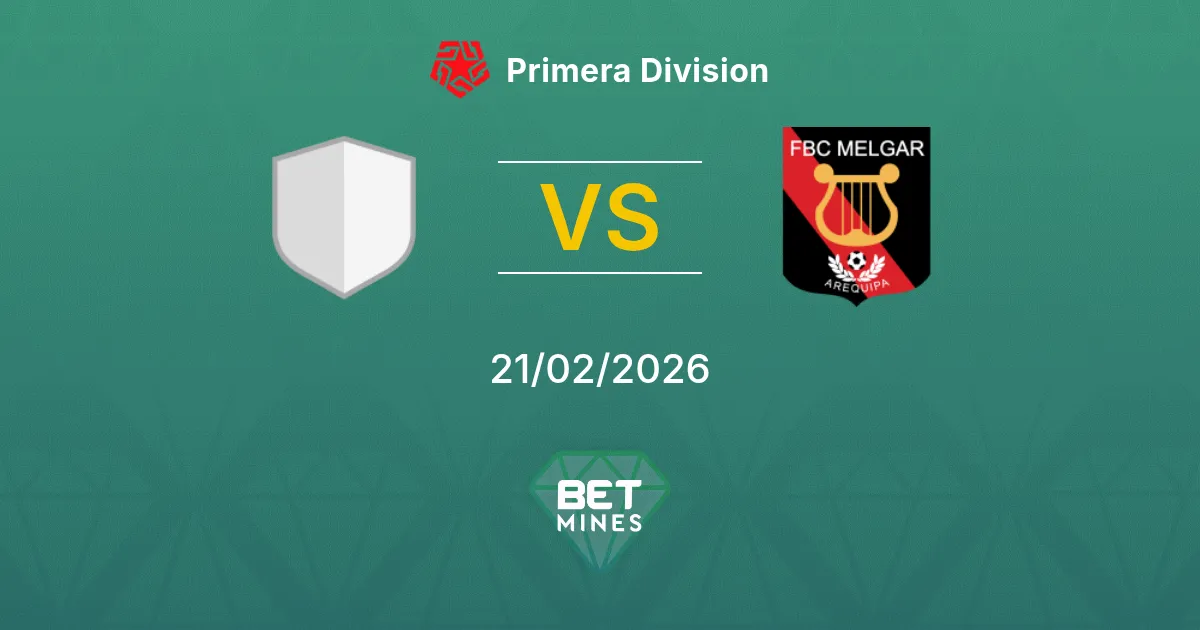 FC Cajamarca vs Melgar Pronostic : Aperçu et Analyse du Match | Primera Division 21-02-2026